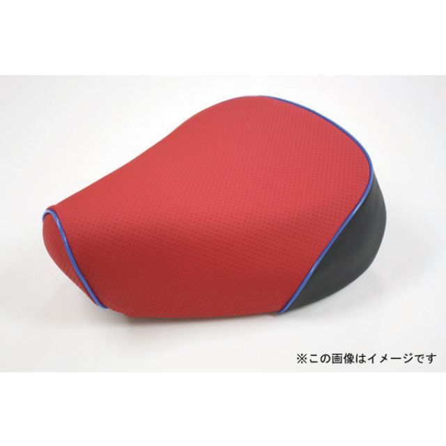 グロンドマン PCX125 国産シートカバー 黒 PCX125 タイプ 張替 仕様 青パイピング 型式 JF56 GH214HC80P50