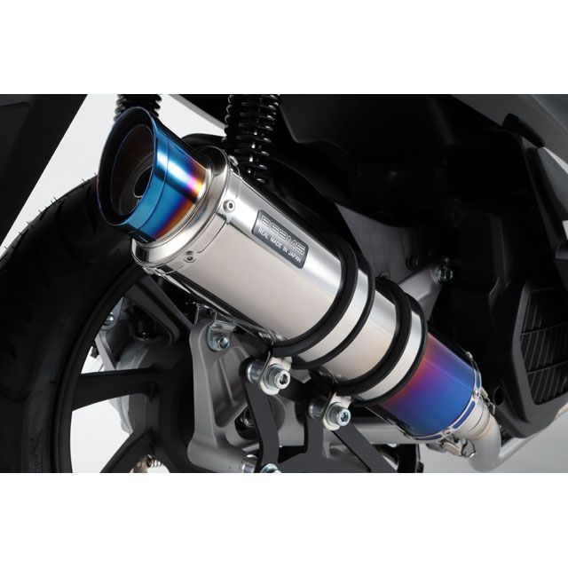 ビームス R-EVO2 フルエキゾーストマフラー ヒートチタン 政府認証 PCX125 G179-54-007|モトメガネ 店