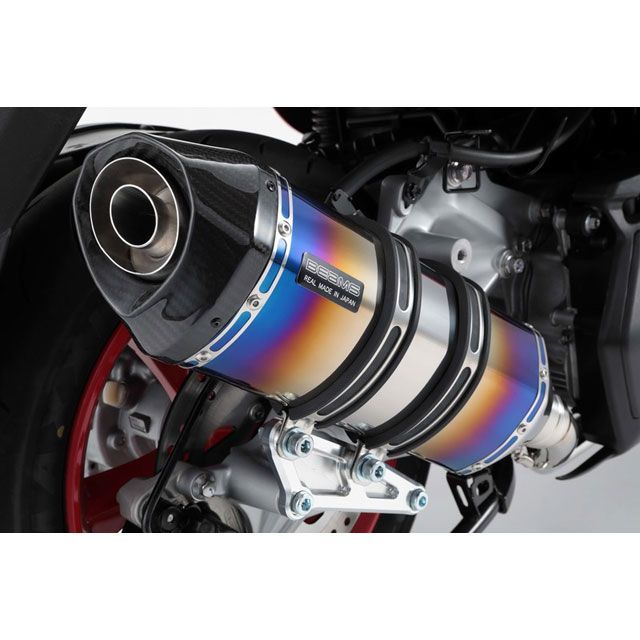 ビームス GT-CORSA マフラー ヒートチタン 政府認証 マジェスティS G260-66-001|モトメガネ 店