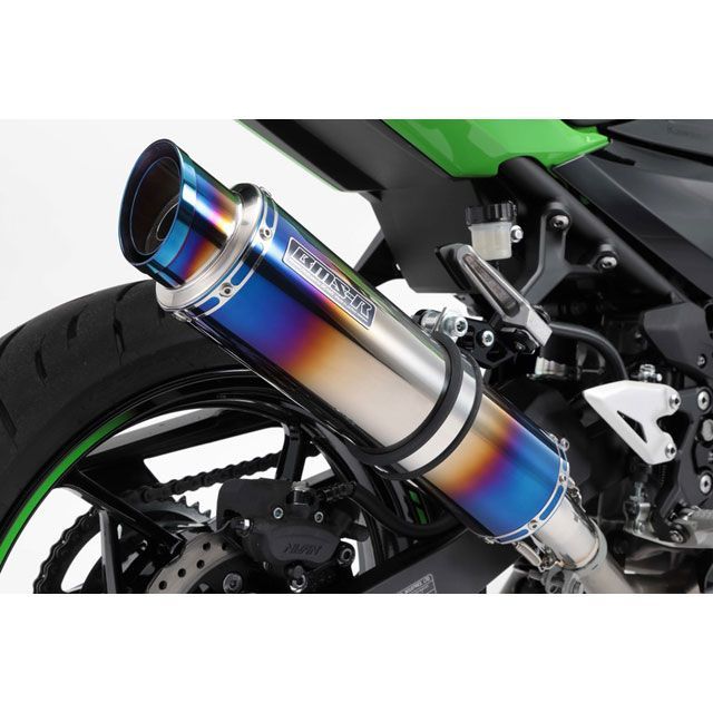 BMS R-EVO2 スリップオンマフラー ヒートチタン 政府認証 NINJA400 G431-54-P1J|モトメガネ 店