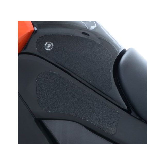 アールアンドジー タンクトラクショングリップ 4-Grip Kit Versys1000 カラー ブラック RG-EZRG419BL