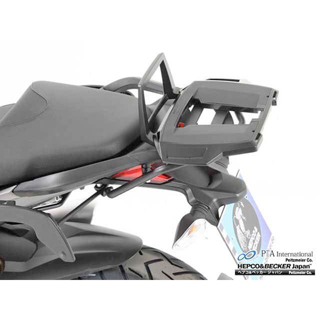 ヘプコ&ベッカー トップケースホルダー(キャリア) Alurack/アルラック(ブラック) Multistrada 1200/S Multistrada 1260/S 650-7531-0101