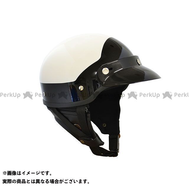 マルシン MP-110 ポリススタイル ヘルメット（ホワイト/ブラック） MP1101