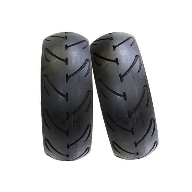 ステディ 8インチワイドタイヤ B77(バナナ) セット 120/70-8 SET-B77-120-120|モトメガネ 店