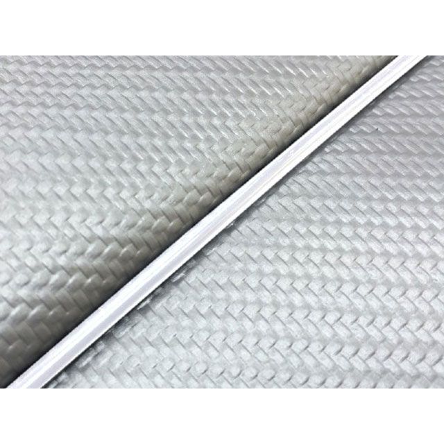 グロンドマン ジョルノ（AF70） 国産シートカバー カーボンシルバー ジョルノ タイプ 被せ 仕様 白パイピング GR5570HC170P20
