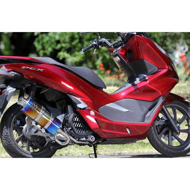 SP忠男 PURE SPORT SilentVersion TitanBlue PCX PC1-GE-36|モトメガネ 店