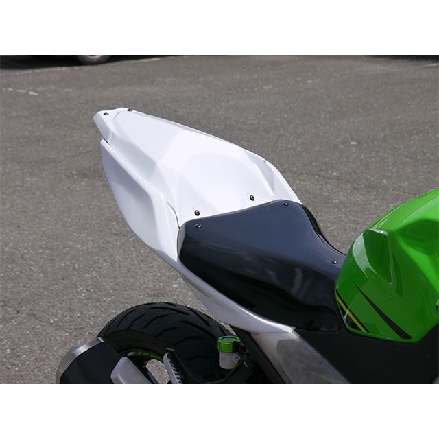 才谷屋ファクトリー シングルシート/レース ※シート高10mmアップ仕様 Ninja250 仕様 白ゲル 3K8NJ25SSR-W｜モトメガネ 店