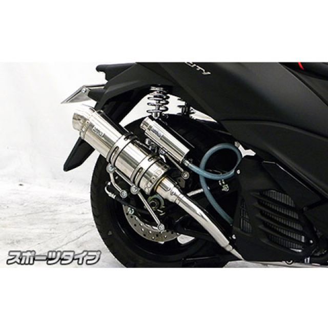 ウイルズウィン トリシティ125（2BJ-SEC1J）用 ロイヤルマフラー スポーツタイプ トリシティ125 オプション なし