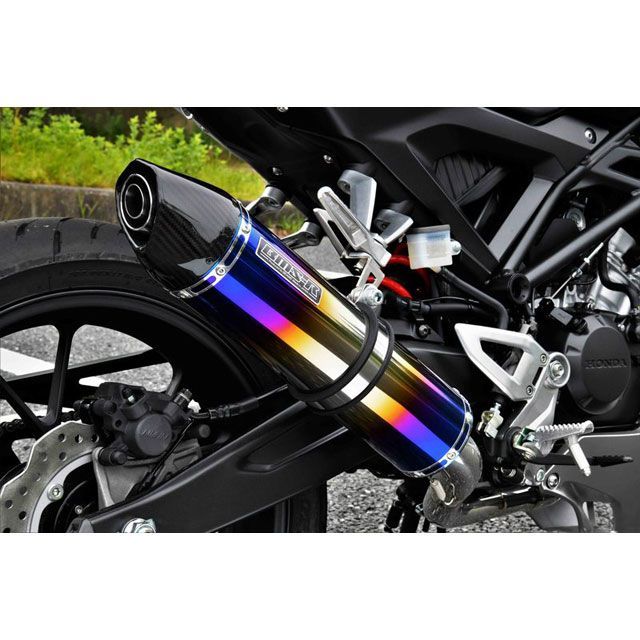 BMS CROSS-EVO フルエキゾーストマフラー ヒートチタン 政府認証 CB125R G182-55-S1J 43,174円