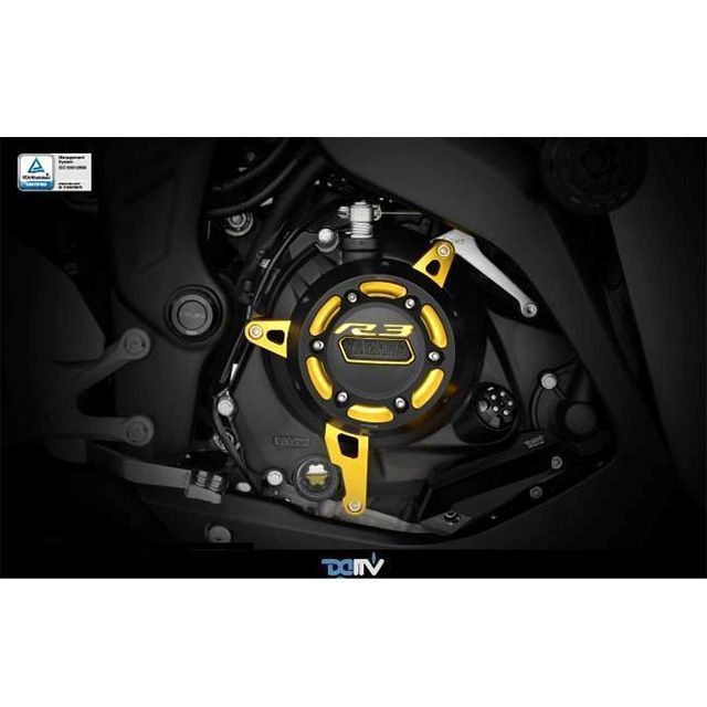 ディモーティブ エンジンプロテクトカバー YZF-R3 右 YZF-R3 カラー チタン DI-EPC-YA-07-R-T