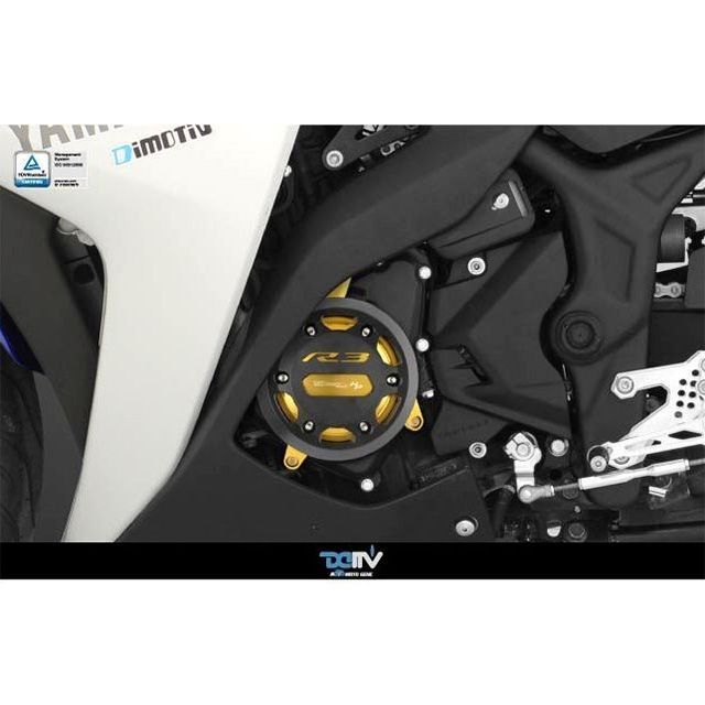 ディモーティブ エンジンプロテクトカバー YZF-R3 左 YZF-R3 カラー ブラック DI-EPC-YA-07-L-K