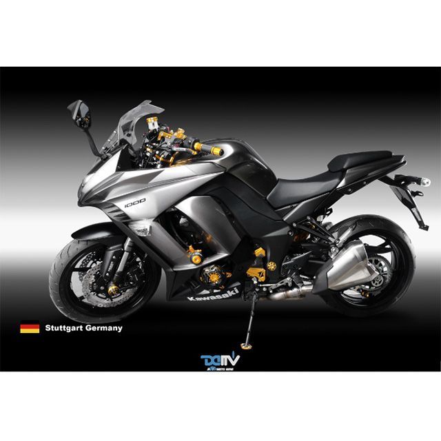 ディモーティブ フロントスプロケットカバー Z1000SX 14 Z1000SX Z1000 カラー チタン DI-FSC-KA-07-T
