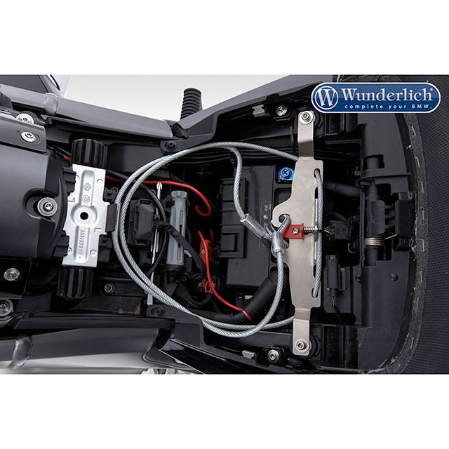 Wunderlich K1600GT K1600GTL ワイヤーロック ヘルメット盗難防止ワイヤー ワンダーリッヒ 最大63%OFFクーポン