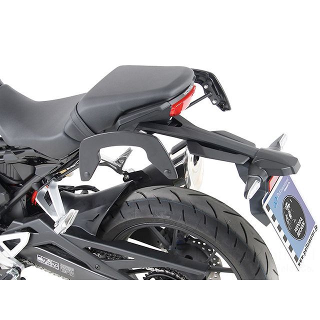 ヘプコ＆ベッカー サイドソフトケースホルダー（キャリア）「C-Bow」（ブラック） CB250R CB300R 630-9508-0001