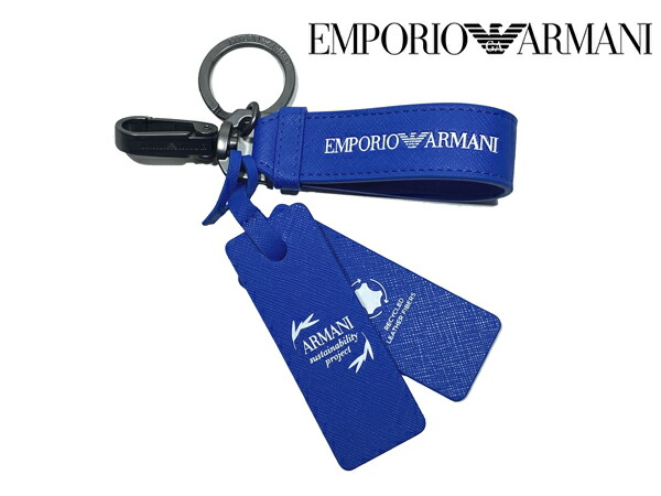楽天市場】【送料無料】EMPORIO ARMANI キーホルダー キーリング