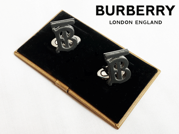 楽天市場】バーバリー カフスボタン BURBERRY カフリンク メンズ METAL