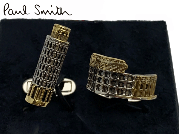 【極美品】Paul Smith カフリンクス ブラック シルバー 真鍮 エナメル 楽天市場】ポールスミス カフス PaulSmith カフスボタン