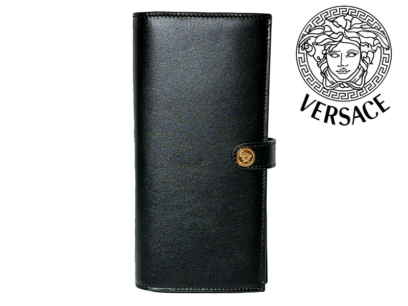 楽天市場】ヴェルサーチ 財布 レディース VERSACE フラップ長財布