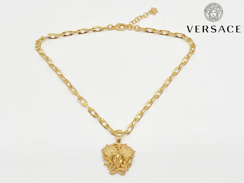 楽天市場】ヴェルサーチ ネックレス ゴールド 筆記体 ドナテラ ミニ