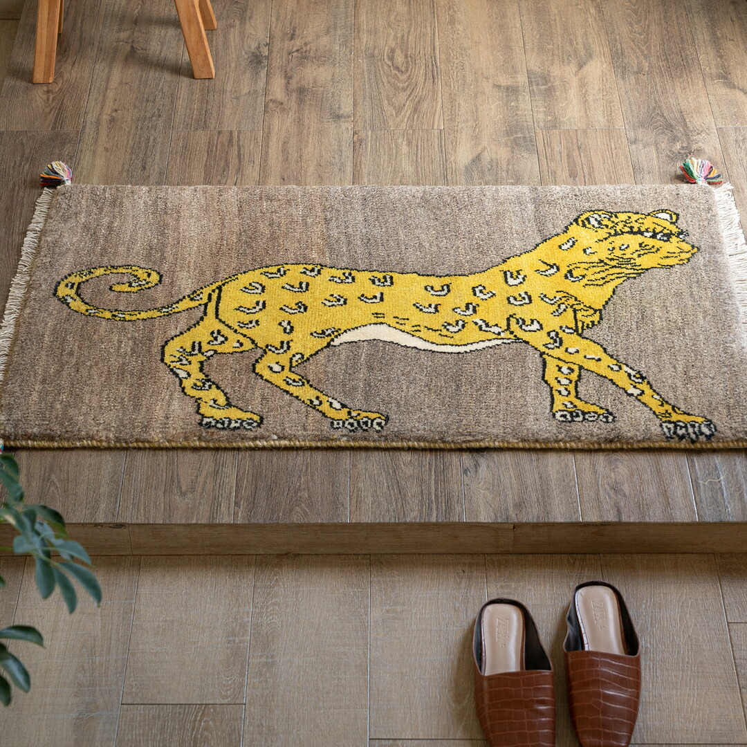 【百貨店SALE20%OFF】【発祥地ペルシャ産】60×105珊 部屋の入り口引っ敷き（貨物輸送無料 手織り 生まれながら染め料 愛くるしい 今めかしい 引っ敷き 部屋の入り口 引っ敷き 羊毛100% イラン ギャベ Gabbeh リーズバフト ヴィンテージ）