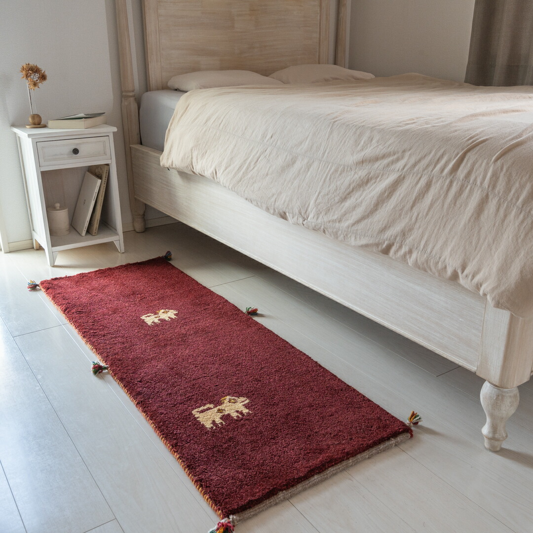 楽天市場】【本場イラン産】ギャッベ 49×150cm ランナー（細長い