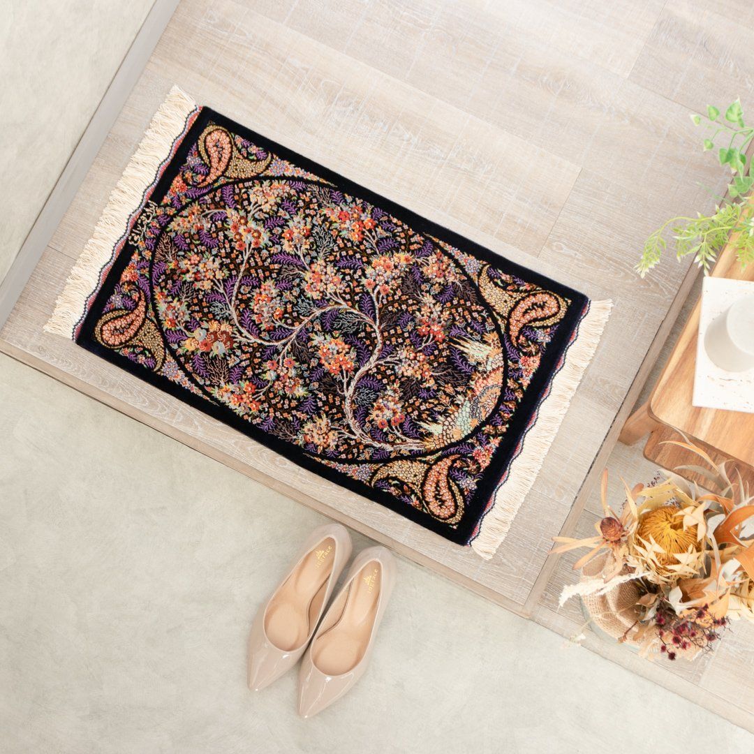 楽天市場】【本場イラン産】43×60cm ペルシャ絨毯 ミニサイズ（送料