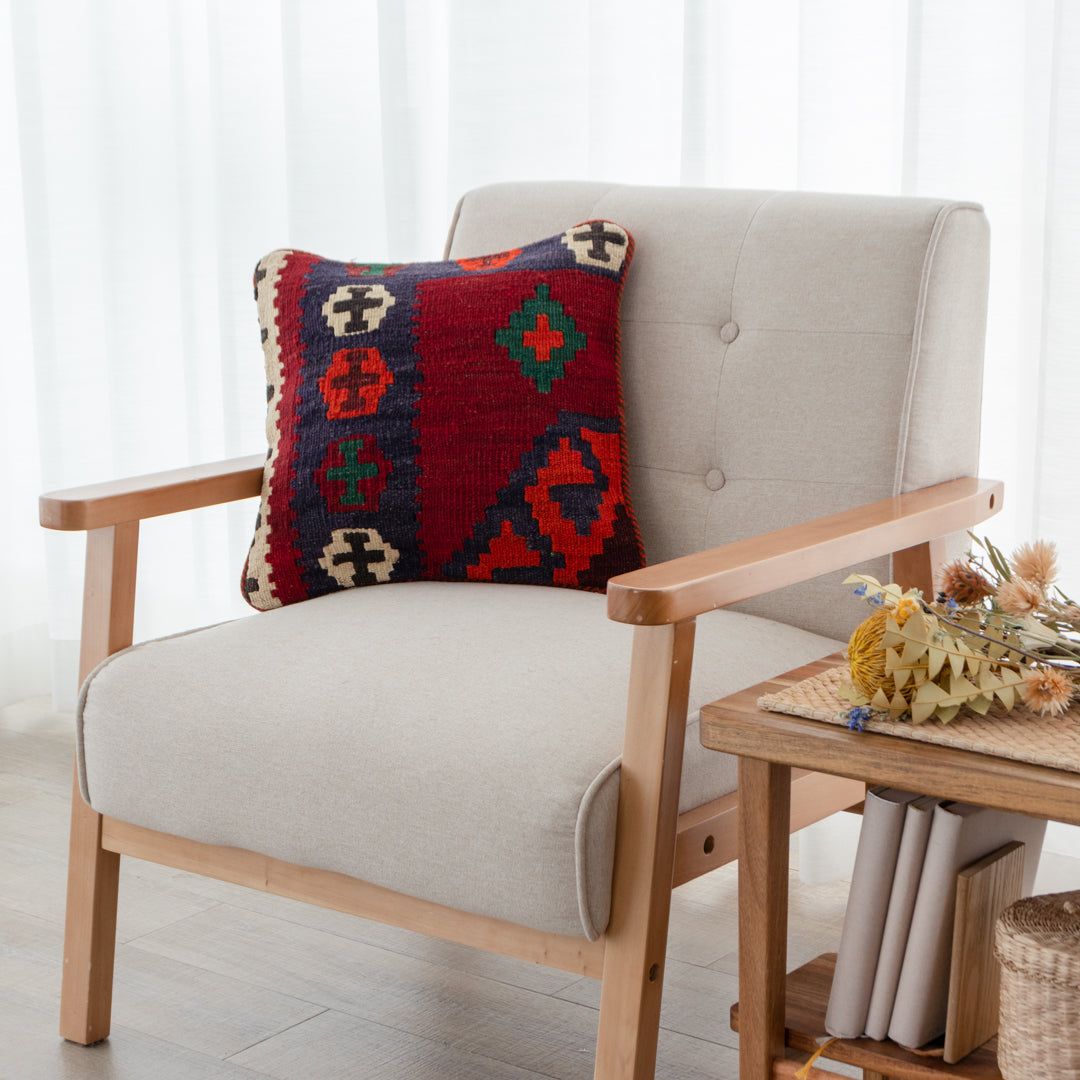 Y2658-1 イラン カシュガイ産 キリム 天然染料 ウール100% 絨毯 Y2658-1 イラン カシュガイ産 キリム 天然染料 ウール100% 絨毯