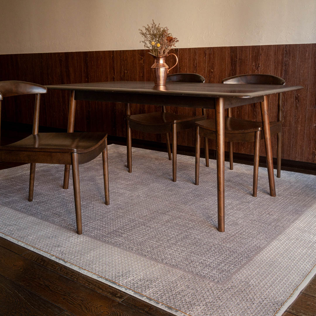 【百貨店SALE30%OFF】【発祥地ペルシャ産】200×250糎 織り方の小っちゃいさ144万航空マイル！ イラン引っ敷き（機械織）マルマル柄 ラベンダー薄墨色色（貨物輸送無料 今めかしい 引っ敷き イラン引っ敷き風 引っ敷き 洗える 熱っぽい引っ敷き相応う 3畳)