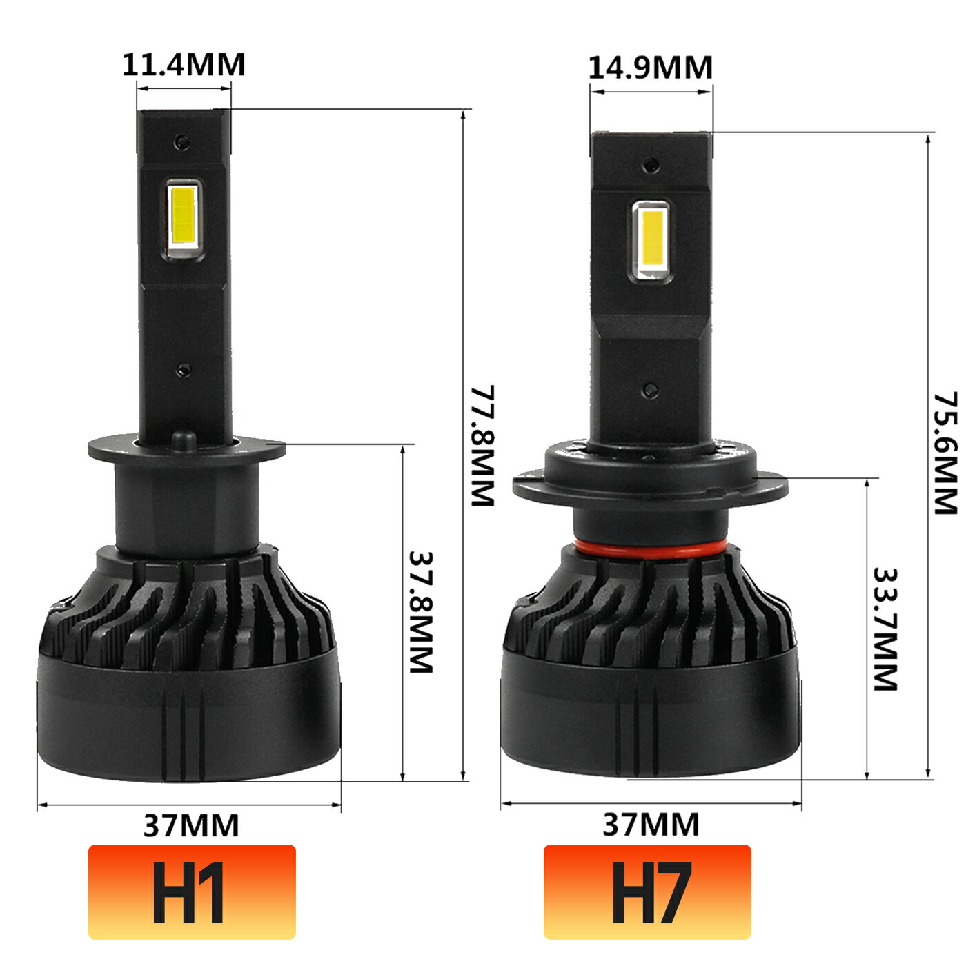 LED ヘッドライト ヘッドランプ 爆光 H11 バルブ H8 12v H4 H16 HB3 H9 後付け HB4 汎用 ポン付 車 フォグランプ  ホワイト 16000lm 交換用