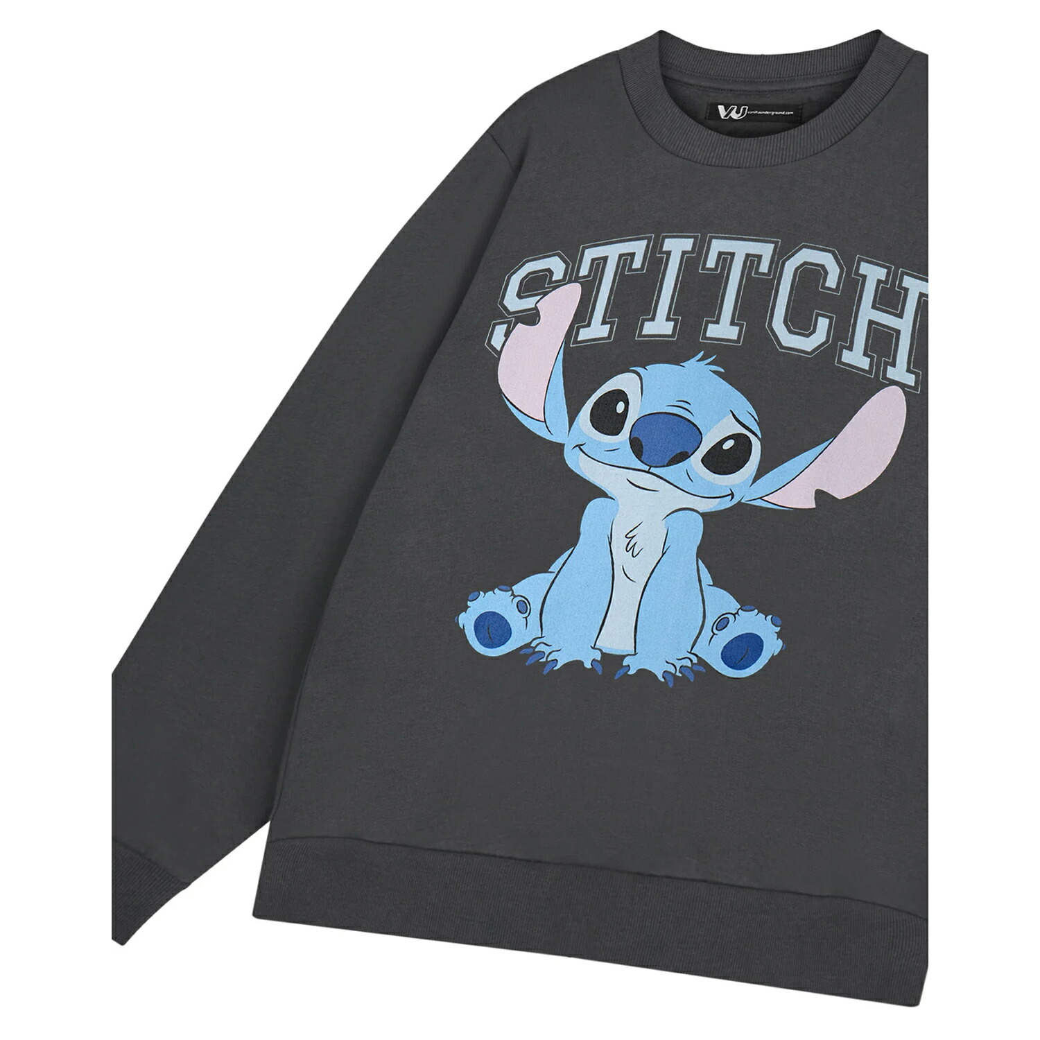 (リロ・アンド・スティッチ) Lilo & Stitch オフィシャル商品 レディース College トレーナー 長袖 トップス 【海外通販】画像