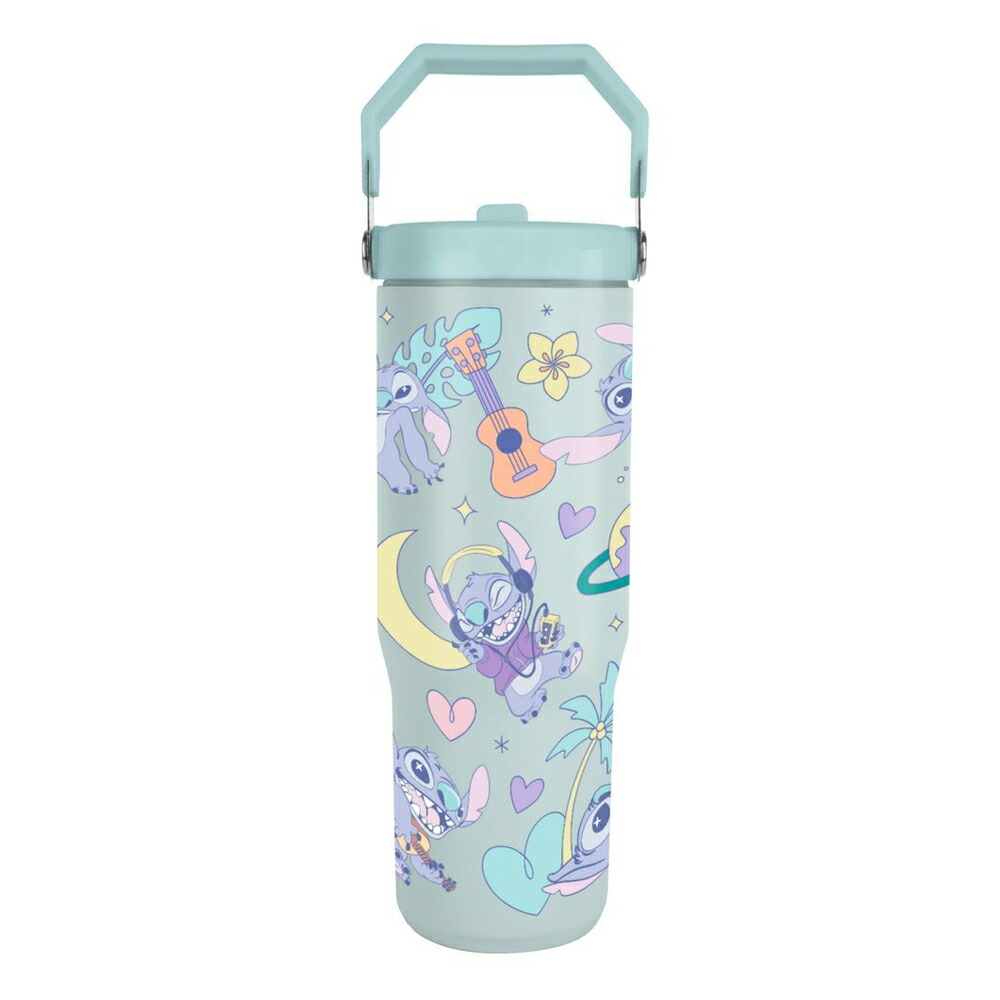(リロ・アンド・スティッチ) Lilo and Stitch オフィシャル商品 キッズ・子供用 ドリンクボトル ウォーターボトル 水筒 880ml 【海外通販】画像