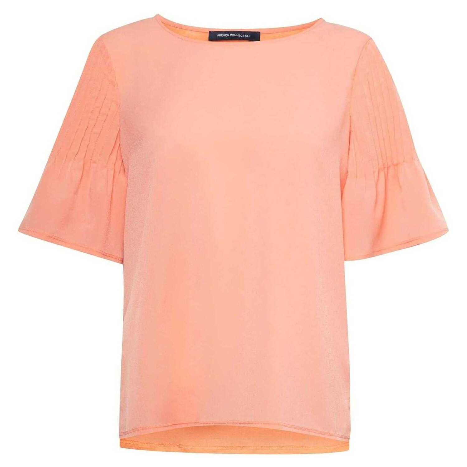 (フレンチ・コネクション) French Connection レディース クレープ 半袖 Tシャツ トップス 【海外通販】｜Pertemba Japan