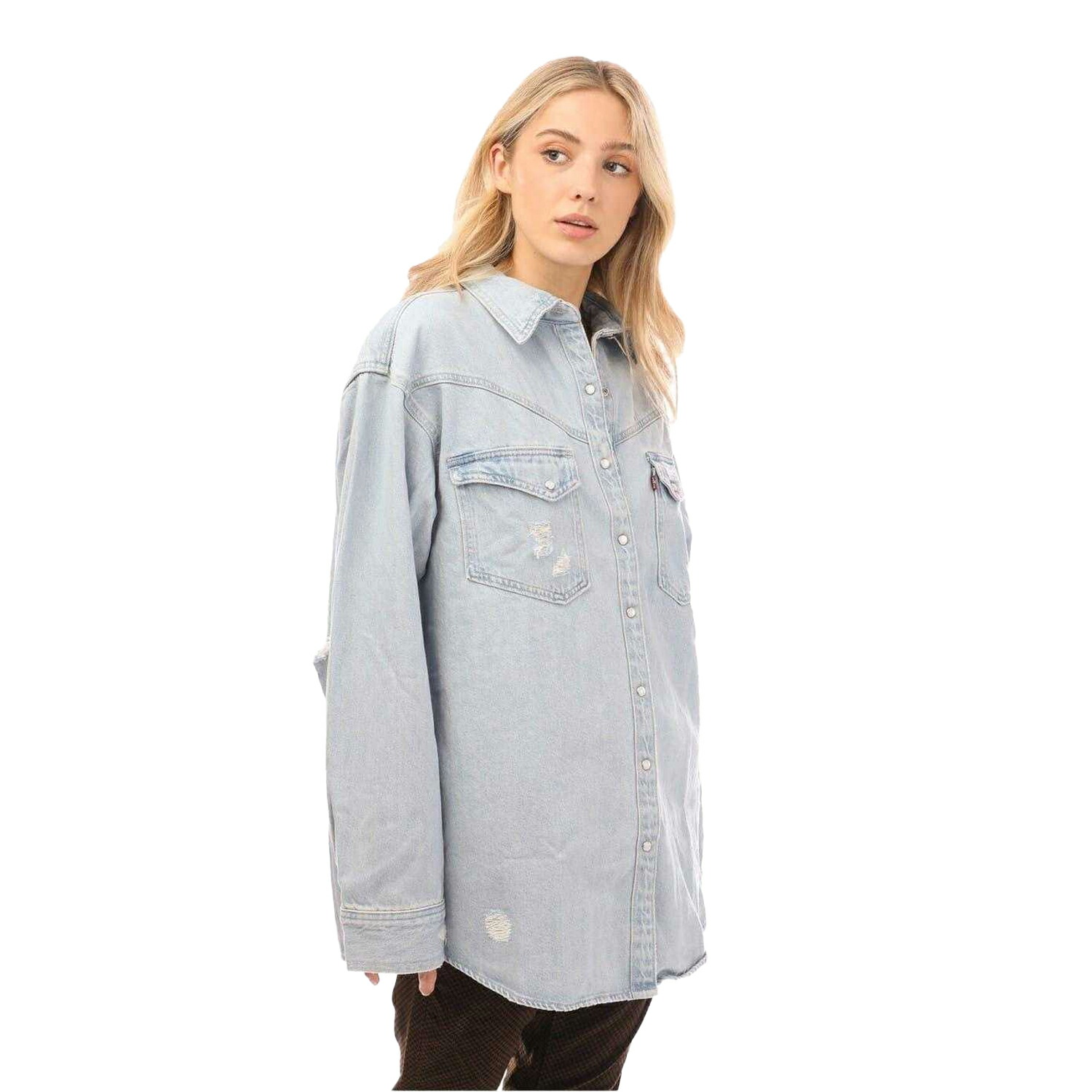 (リーバイス) Levis レディース Dorsey Xl オーバーサイズ 長袖シャツ トップス 【海外通販】｜Pertemba Japan