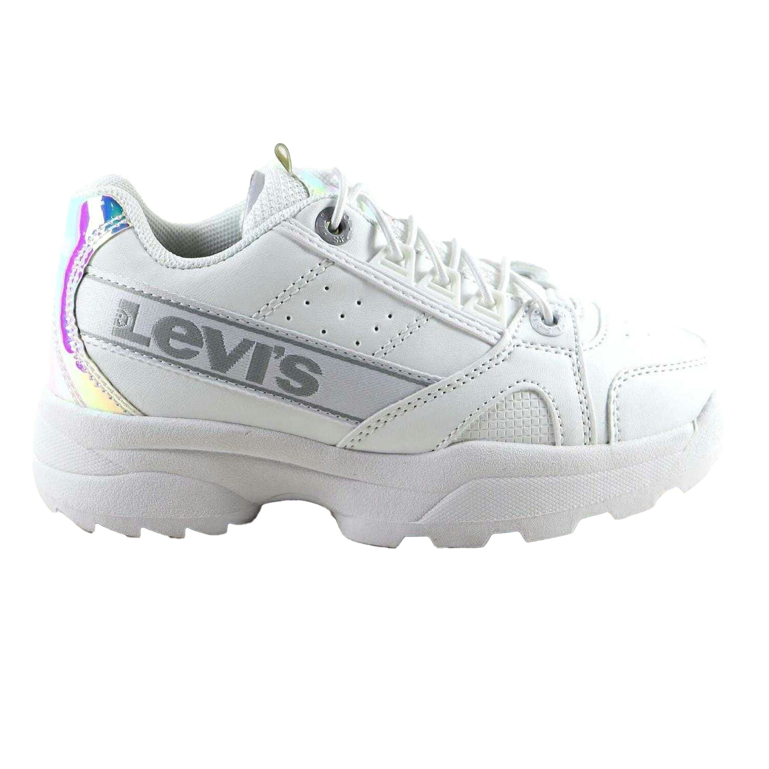 (リーバイス) Levis キッズ・子供 Soho Iridescent スニーカー レザー 子供靴 カジュアル シューズ 【海外通販】|Pertemba Japan