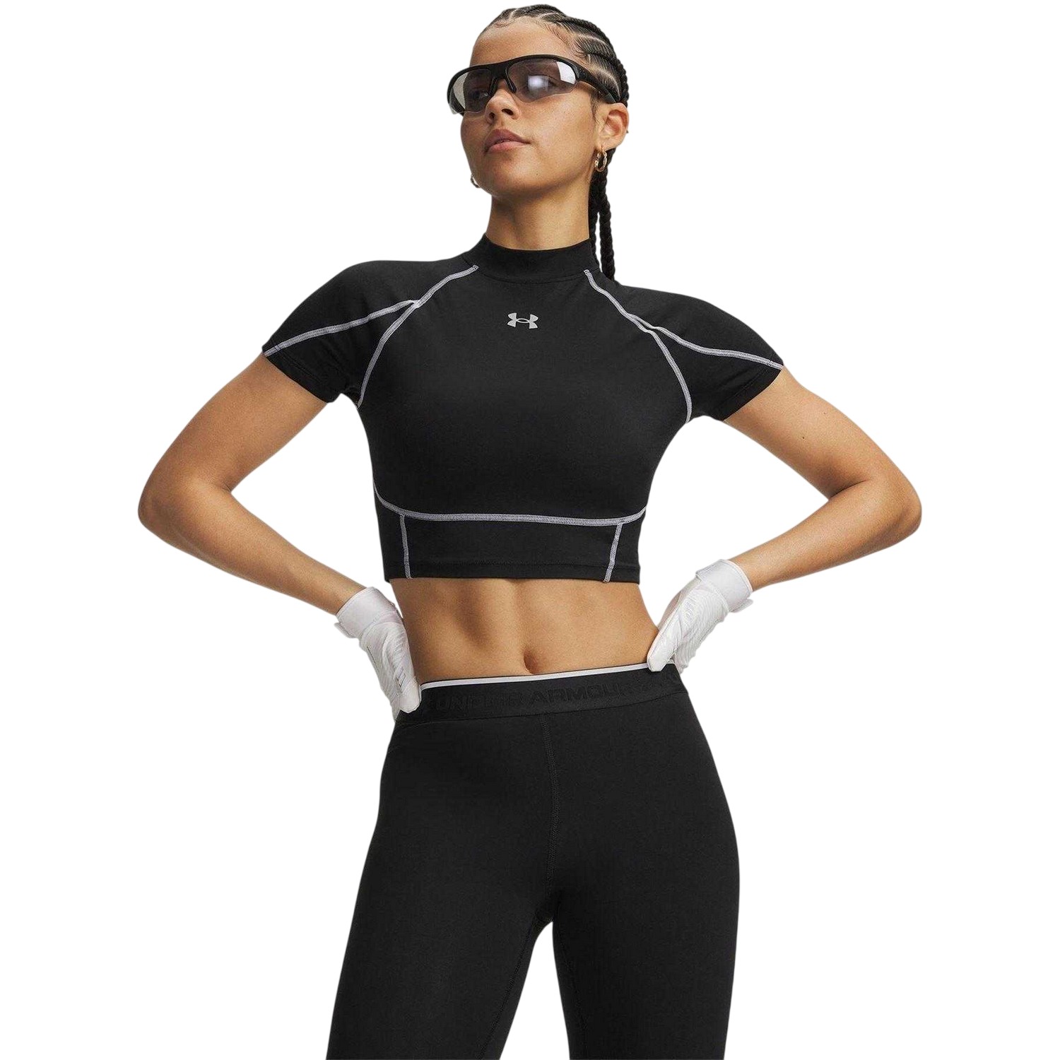 (アンダーアーマー) Under Armour レディース スポーツ クロップド丈 半袖 Tシャツ アクティブトップ 【海外通販】｜Pertemba Japan