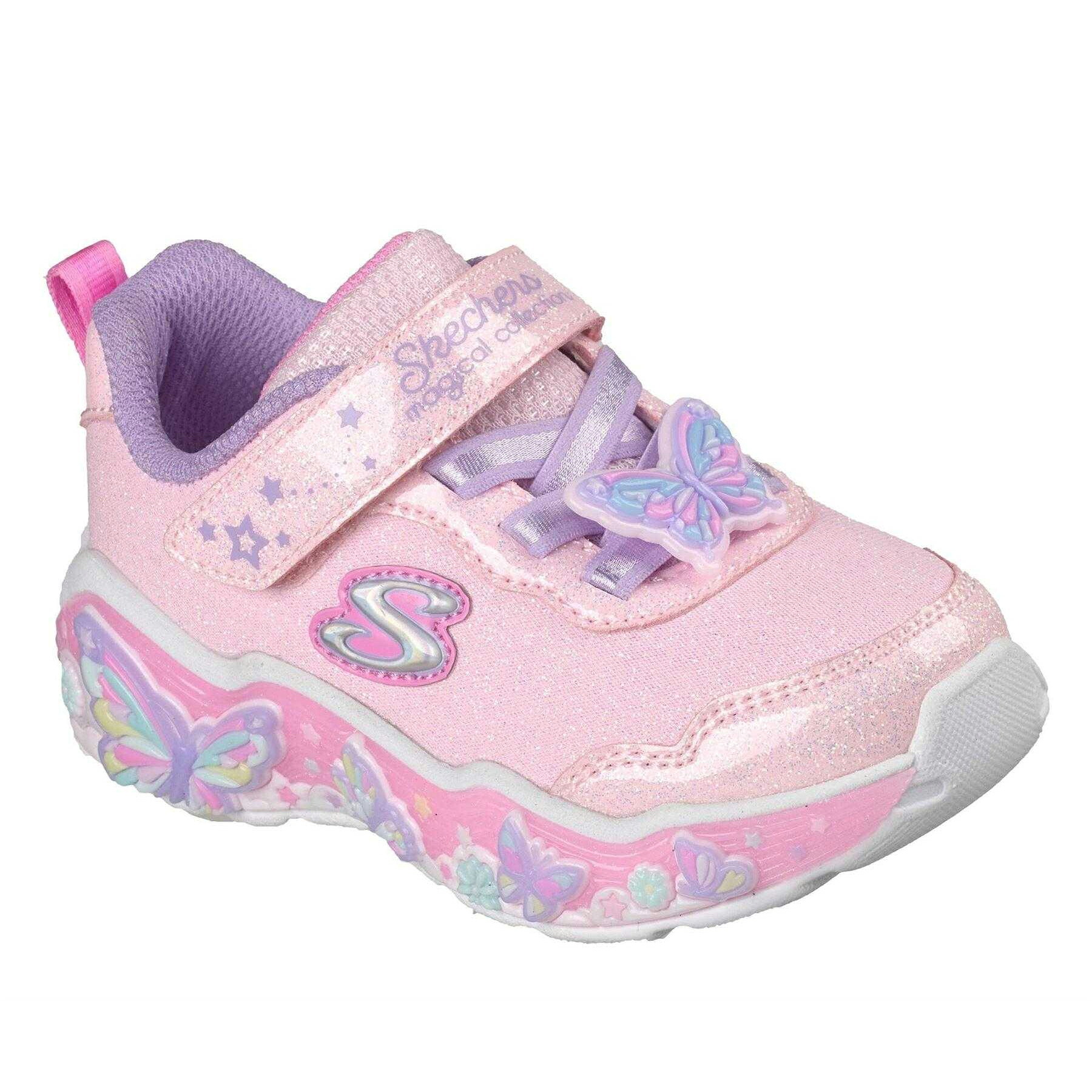(スケッチャーズ) Skechers キッズ・子供 Butterfly スニーカー ライトアップ 子供靴 カジュアル シューズ 【海外通販】|Pertemba Japan