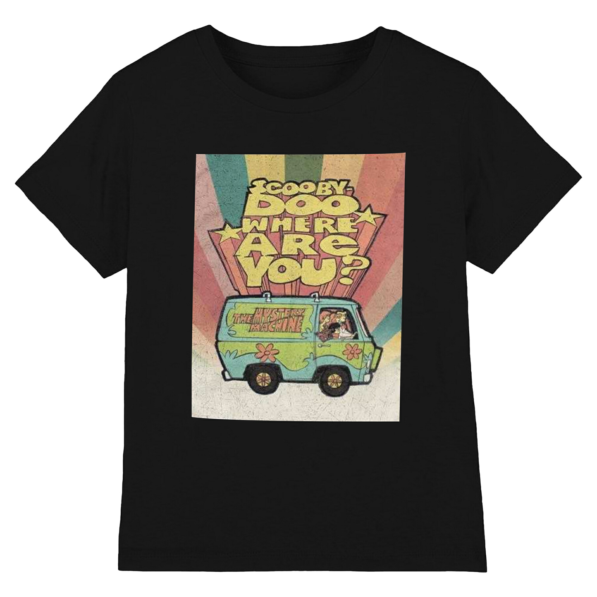 (スクービー・ドゥー) Scooby-Doo オフィシャル商品 レディース ミステリーマシン 長袖 スウェットシャツ トレー Scooby-Doo™: Zazzle公式ライセンス商品
