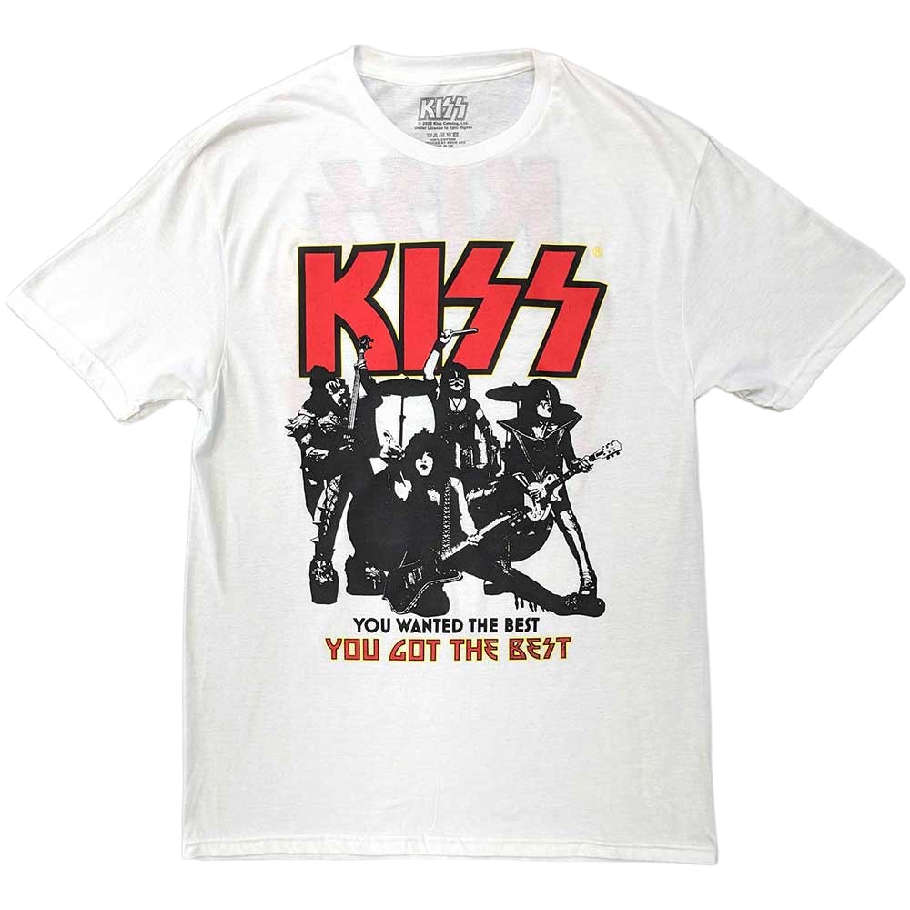 【新品未開封】 KISS END OF THE ROAD Tシャツ 白 L KISS END OF THE ROAD Tシャツ Sサイズ 2022年 - メルカリ