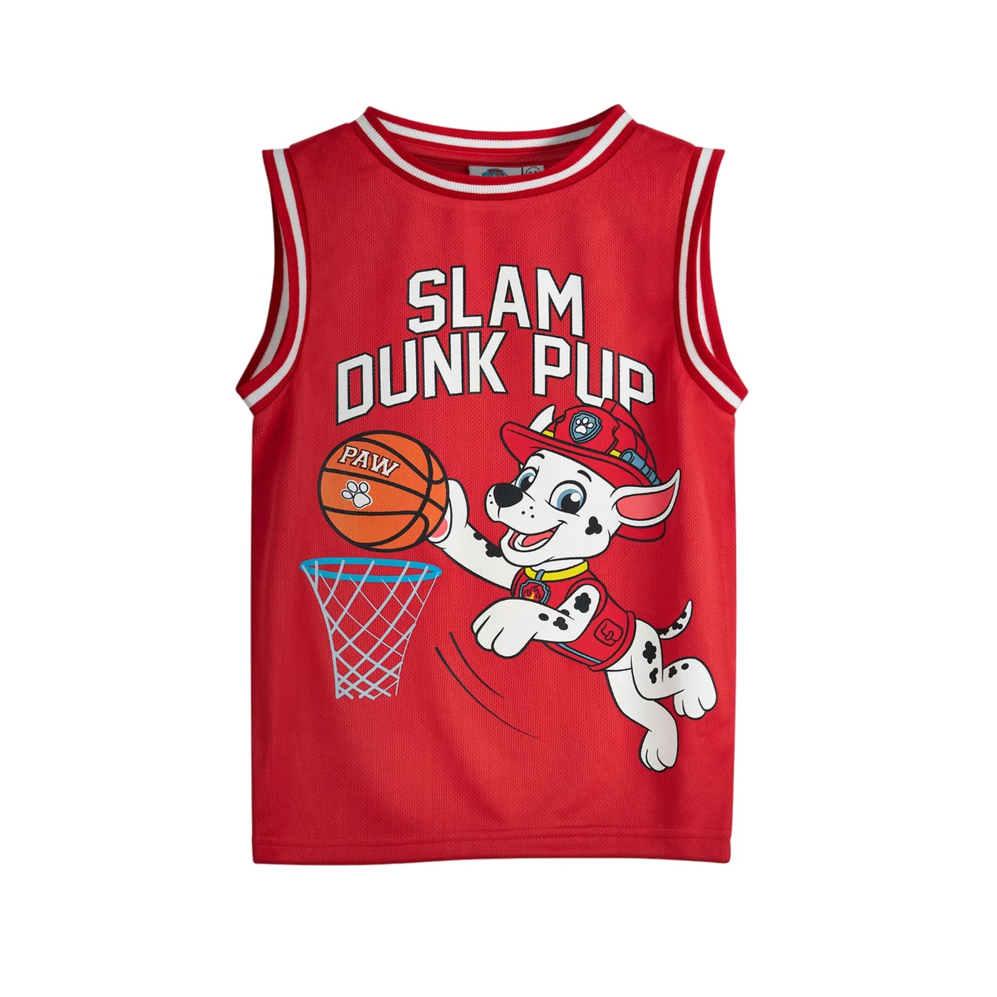 (パウ・パトロール) Paw Patrol オフィシャル商品 キッズ・子供 Slam Dunk Pup タンクトップ マーシャル バスケ 袖なし トップス 【海外通販】画像