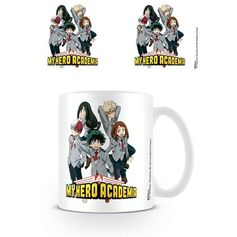 (僕のヒーローアカデミア) My Hero Academia オフィシャル商品 School Pose マグカップ コップ 【海外通販】画像