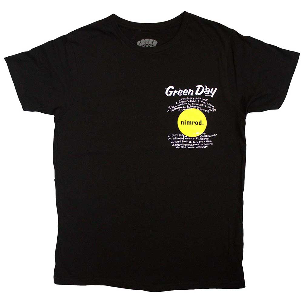 GREEN DAYグリーンデイ ニムロッド 限定Tシャツ Lサイズ バンドTシャツ 通販 グリーン デイ Tシャツ GREEN DAY NIMROD