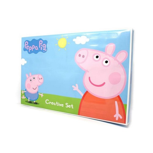 ペッパビッグ Peppa Pig オフィシャル商品 キッズ 幼児 クリエーティヴ一揃い おえかき 極印 文房具 オプティミズム外国で直送 Hotjobsafrica Org