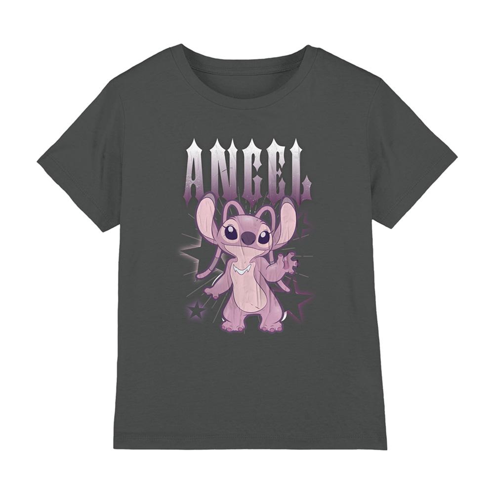 (リロ・アンド・スティッチ) Lilo & Stitch オフィシャル商品 キッズ・子供 エンジェル Tシャツ 半袖 トップス 【海外通販】画像