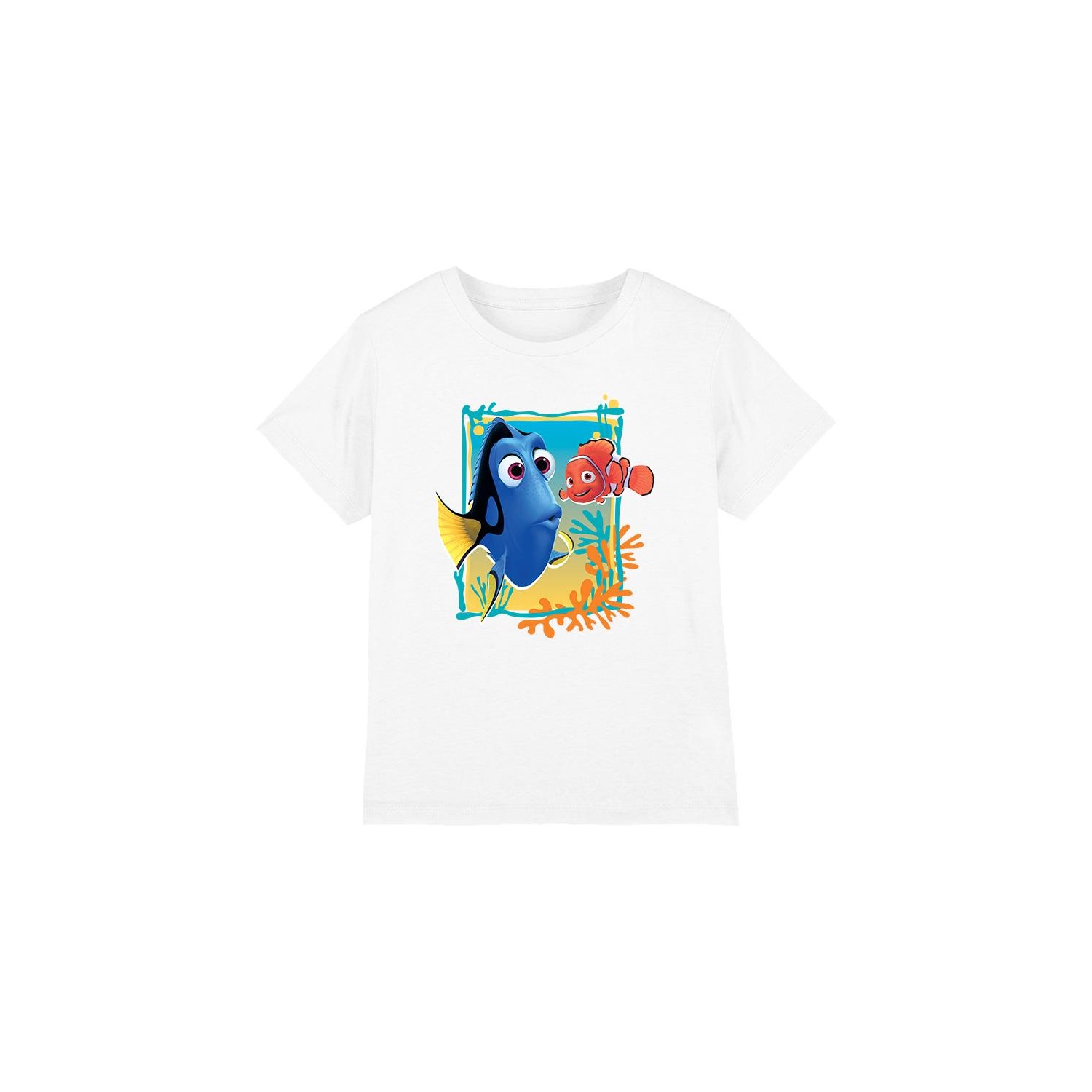 (ファインディング・ニモ) Finding Nemo オフィシャル商品 キッズ・子供 ドリー ニモ Tシャツ 半袖 トップス 【海外通販】画像