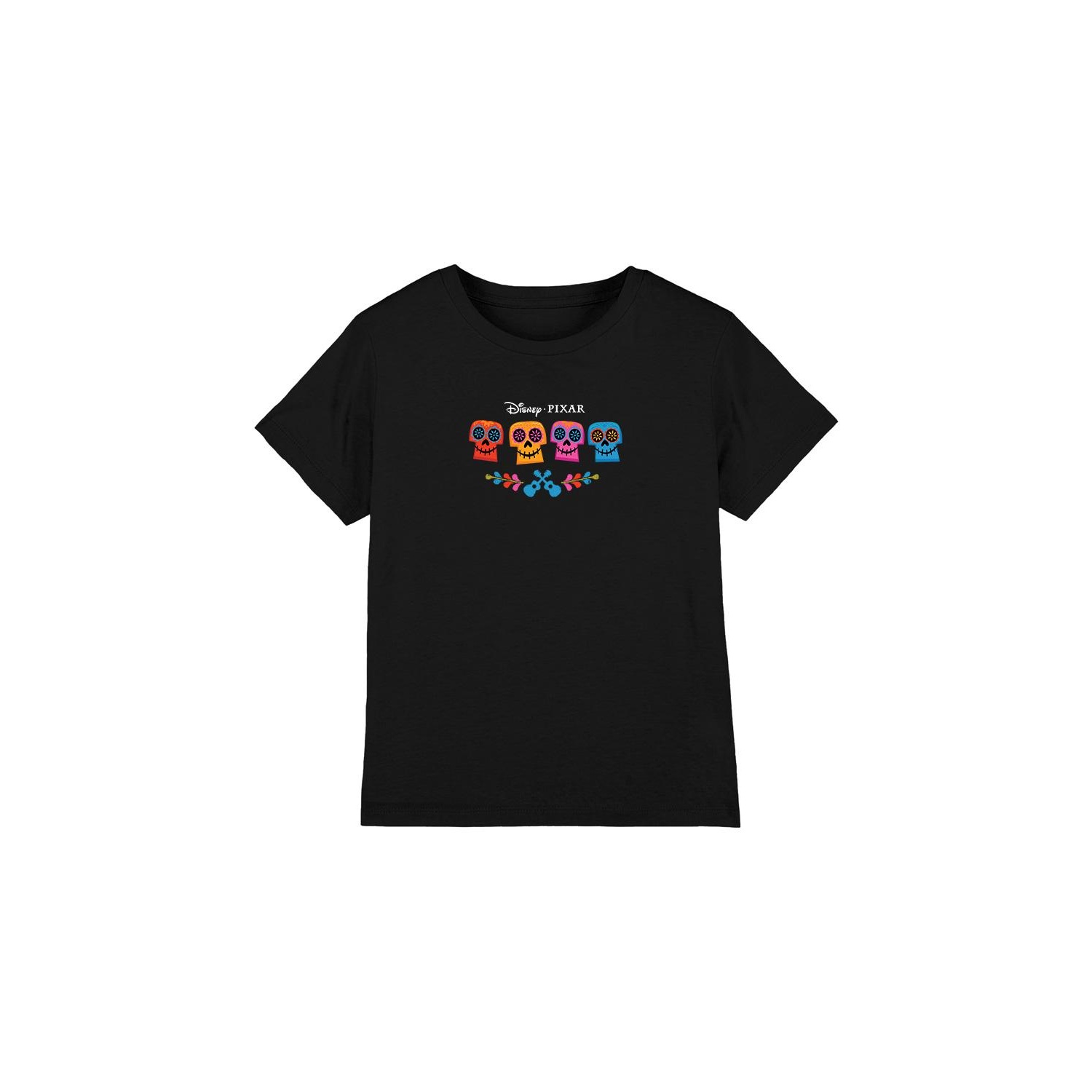 (リメンバー・ミー) Coco オフィシャル商品 キッズ・子供 カラー ロゴ Tシャツ 半袖 トップス 【海外通販】画像