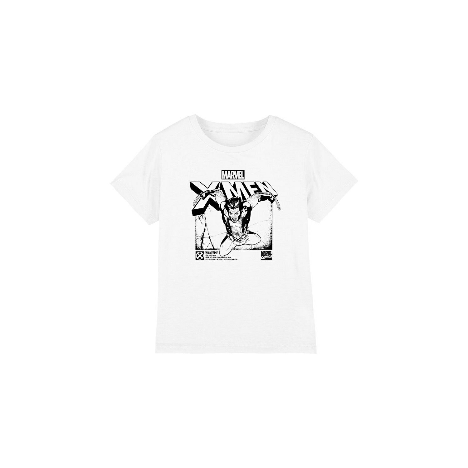 (マーベル) Marvel オフィシャル商品 キッズ・子供 X-Men Tシャツ ウルヴァリン Jump 半袖 トップス 【海外通販】画像