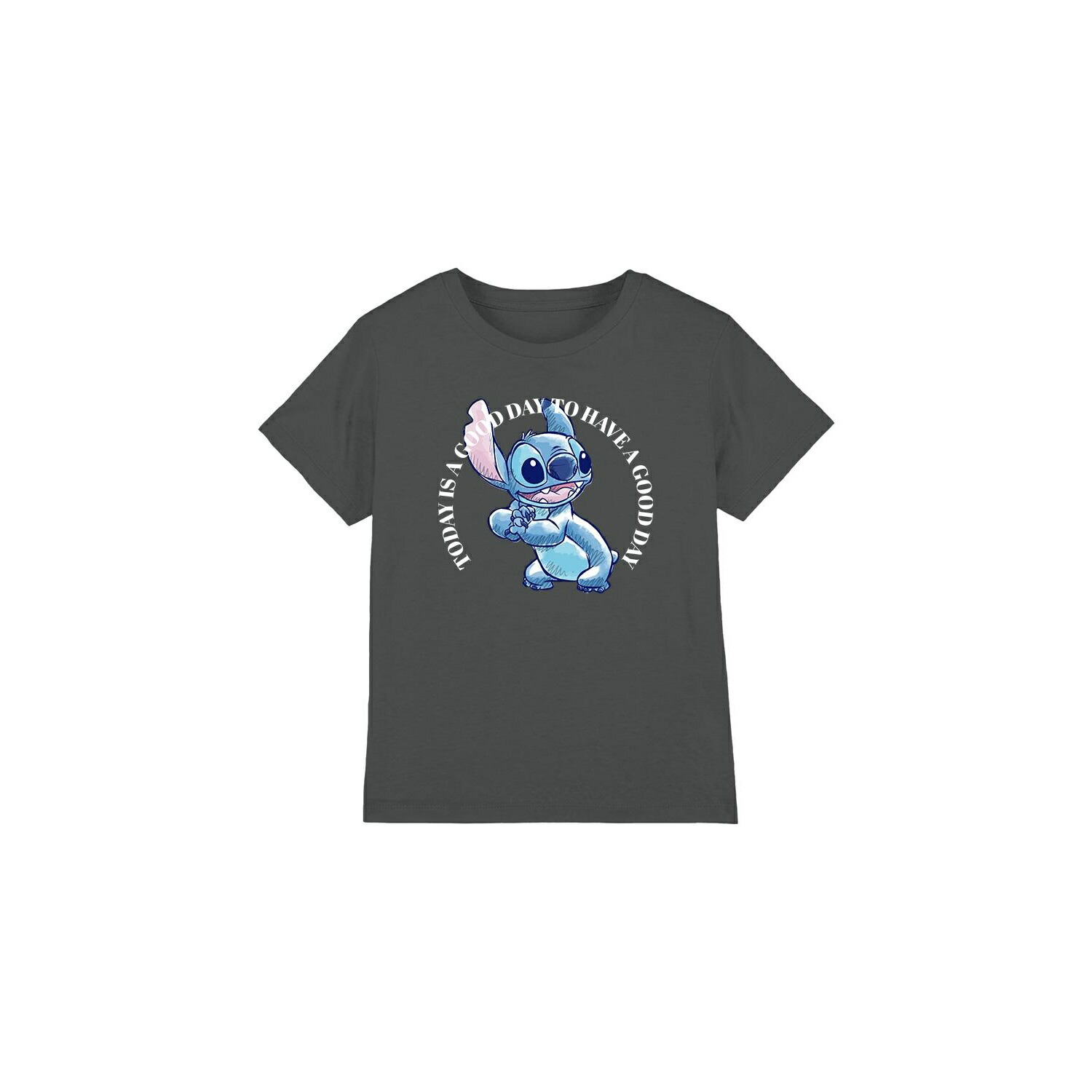 (リロ・アンド・スティッチ) Lilo & Stitch オフィシャル商品 キッズ・子供 Good Day Tシャツ 半袖 トップス 【海外通販】画像