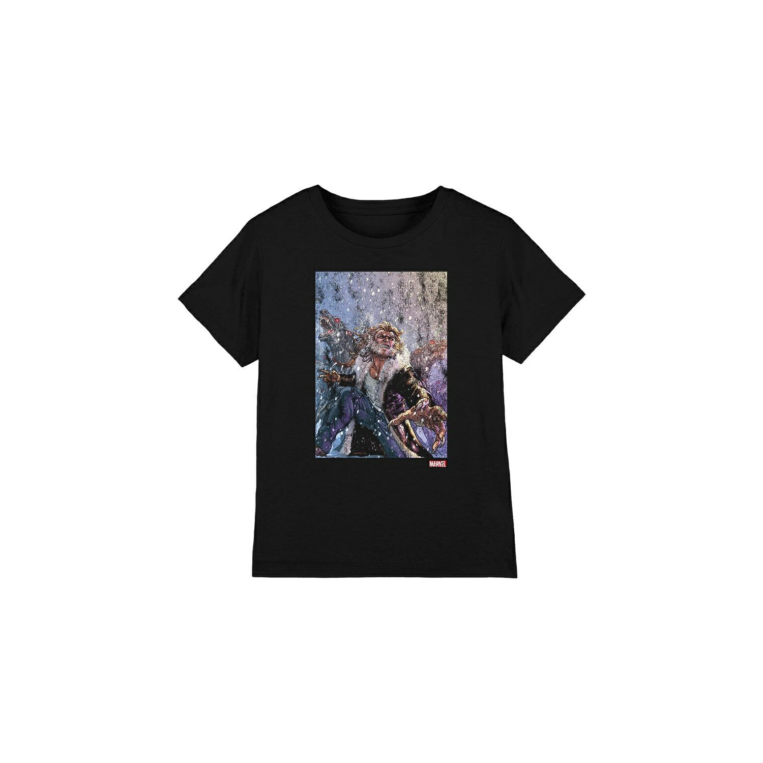 (マーベル) Marvel オフィシャル商品 キッズ・子供 X-Men Tシャツ Sabretooth Dogs 半袖 トップス 【海外通販】画像