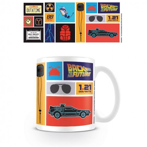 (バック・トゥ・ザ・フューチャー) Back To The Future オフィシャル商品 Collection マグカップ コップ 【海外通販】画像