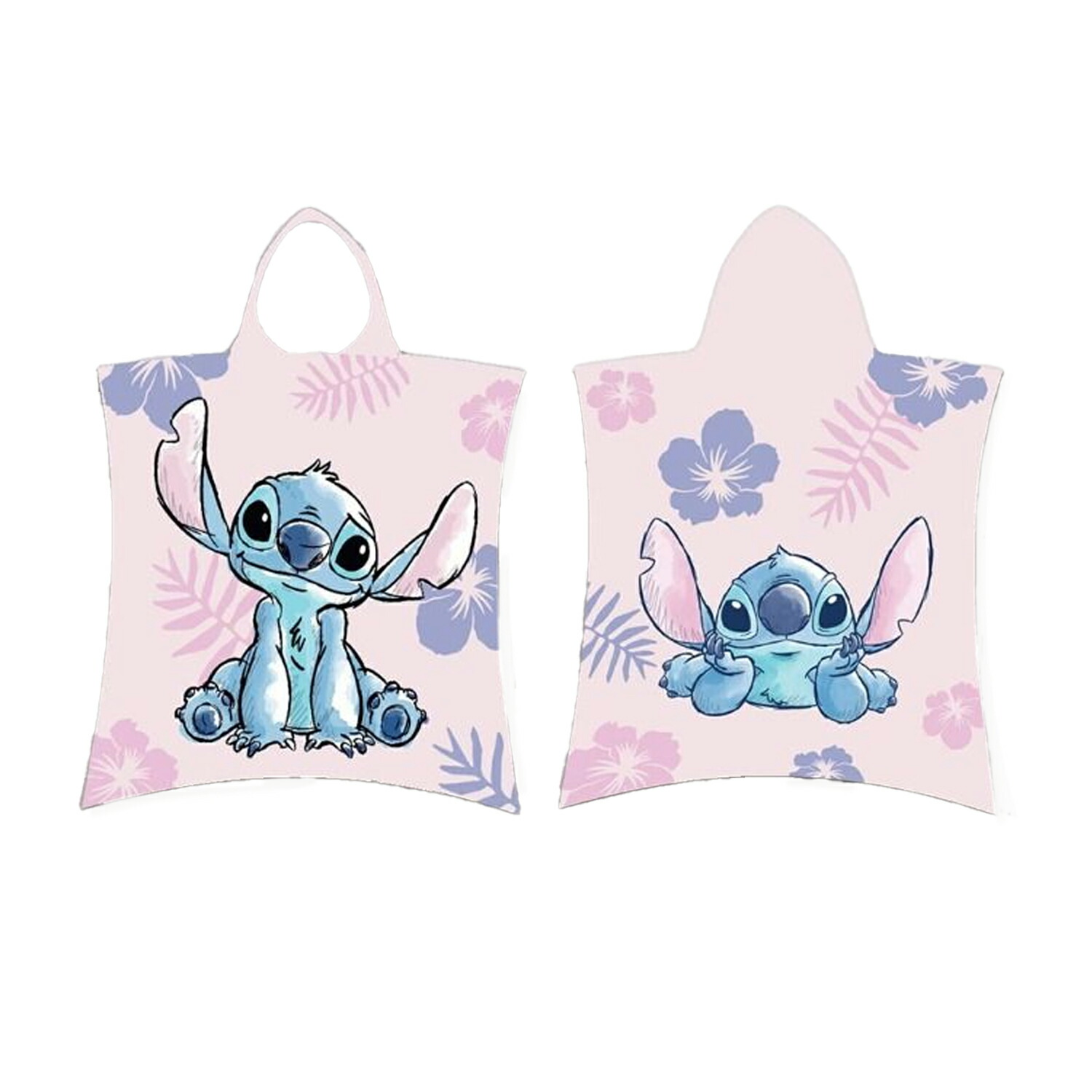 (リロ・アンド・スティッチ) Lilo & Stitch オフィシャル商品 スティッチ タオル フード付き ビーチタオル バスタオル 【海外通販】画像